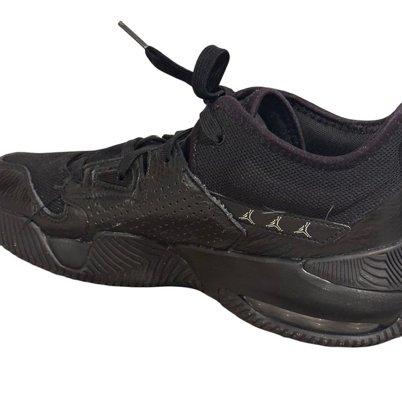 Nike Air Jordan Stay Loyal 2 Black & Silver Leather Sneaker Shoes 23, US 8.5 EUC - Picture 12 of 17